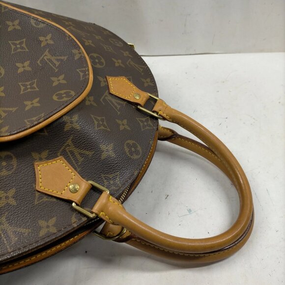 Authentic Louis Vuitton Ellipse MM Brown Monogram mn630-120625 - Picture 7 of 16